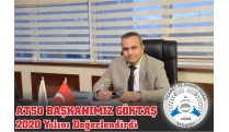 ATSO BAŞKANI GÖKTAŞ 2020 YILINI DEĞERLENDİRDİ